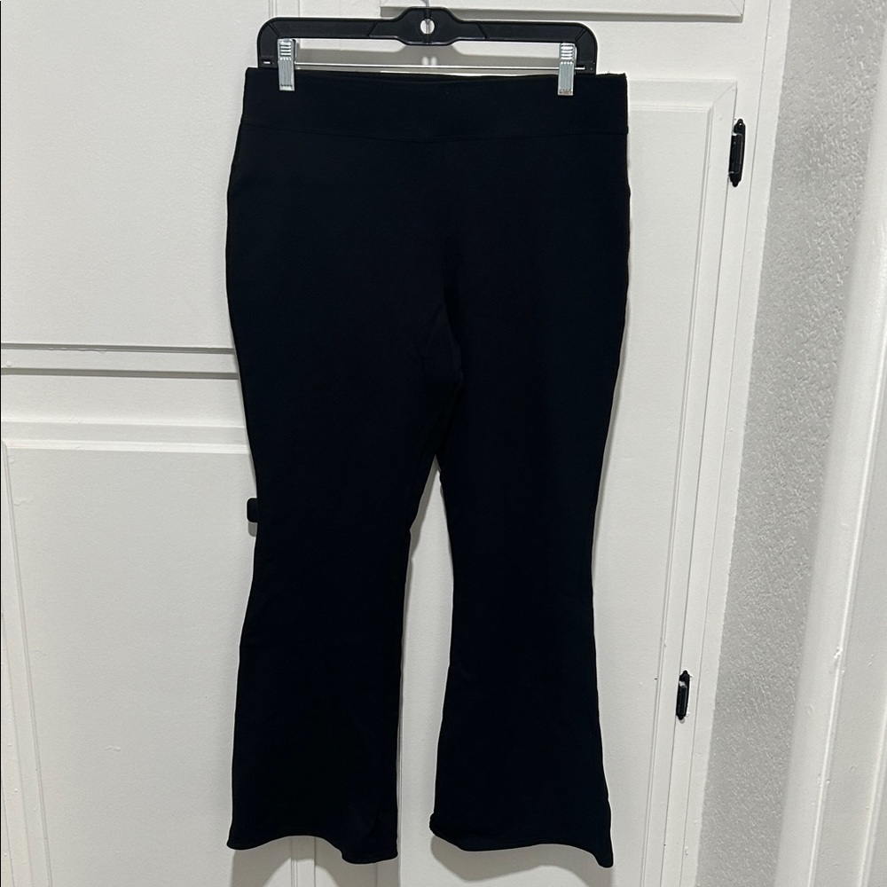 Investments Black Boot Cut Pants